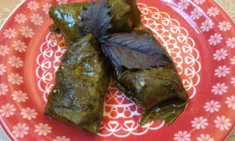 Рецепт овощной долмы