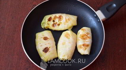 постные голубцы с овощами