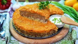 Слоеные ленивые голубцы