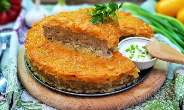 Рецепт слоеных ленивых голубцов