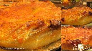 Запеченный ленивый голубец