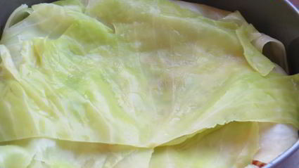 запеченный ленивый голубец