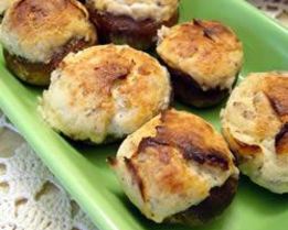 Аппетитные фаршированные шампиньоны