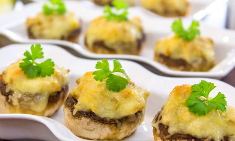 Рецепт фаршированных шампиньонов