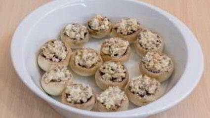 фаршированные шампиньоны