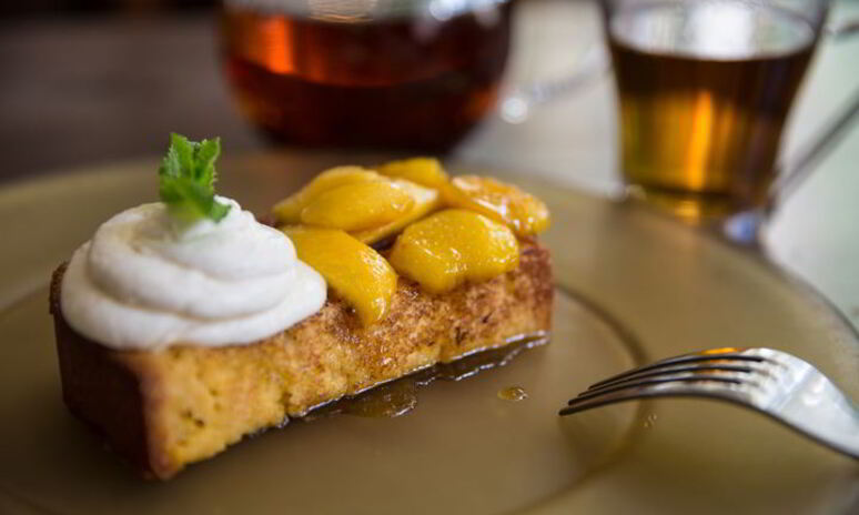 Рецепт гренки с маскарпоне и нектаринами