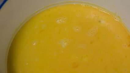 гренка с маскарпоне и нектаринами