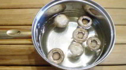 грибы фаршированные в духовке