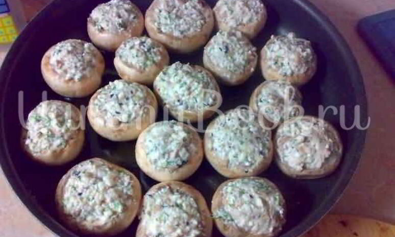 Рецепт грибов фаршированных