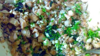 грибы фаршированные