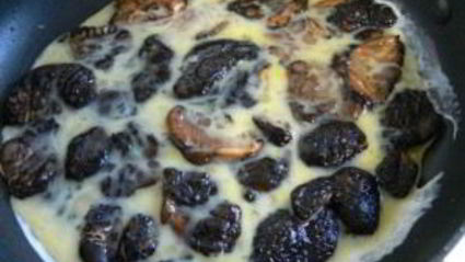 грибы на сковороде