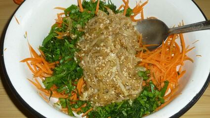 грибы по-корейски