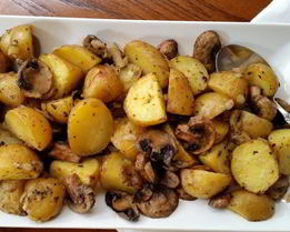 Грибы с картошкой