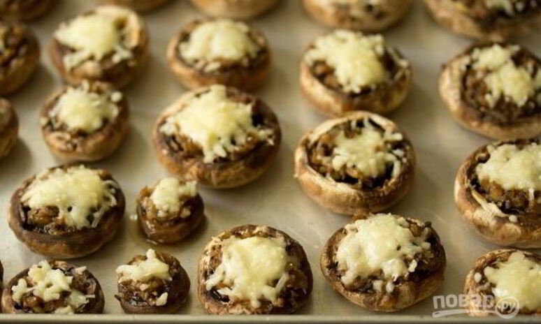 Рецепт грибов шампиньоны в духовке