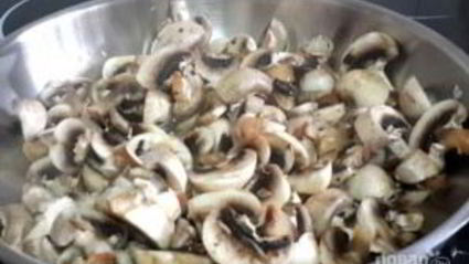 грибы со сливками