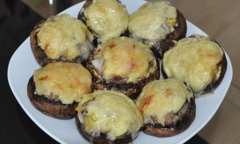 Рецепт грибов в аэрогриле