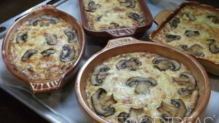 Грибы в сливках