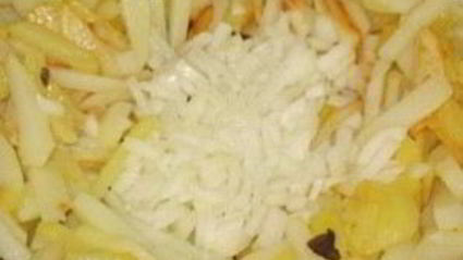 подосиновики, жареные с картошкой