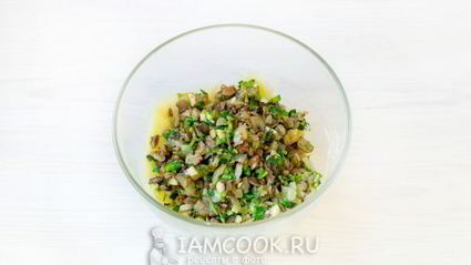 постные фаршированные шампиньоны