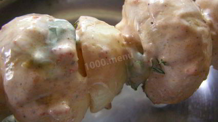 шампиньоны на костре