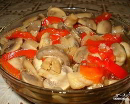 Шампиньоны по-корейски