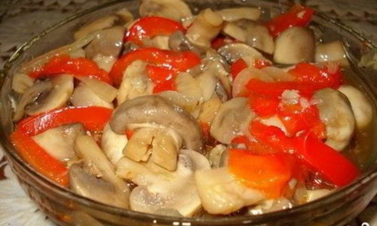 Рецепт шампиньонов по-корейски