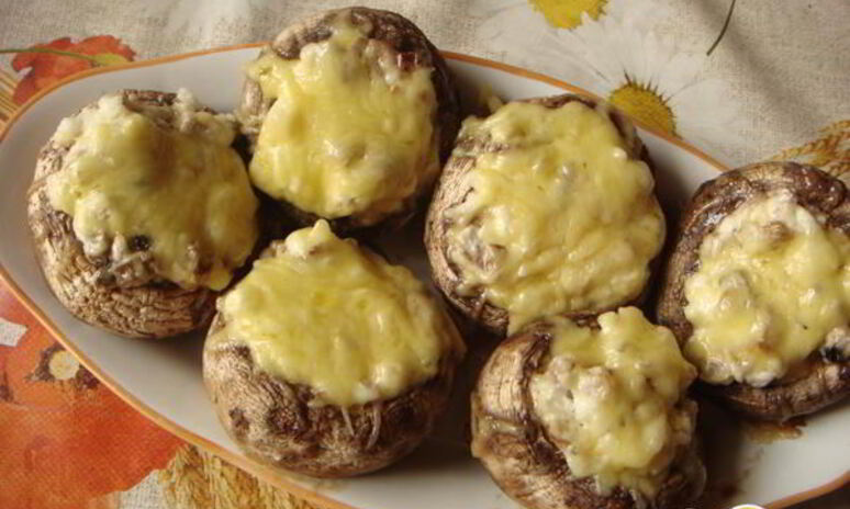 Рецепт шампиньонов под майонезом