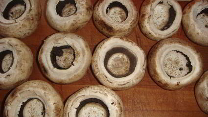 шампиньоны под майонезом