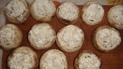 шампиньоны под майонезом