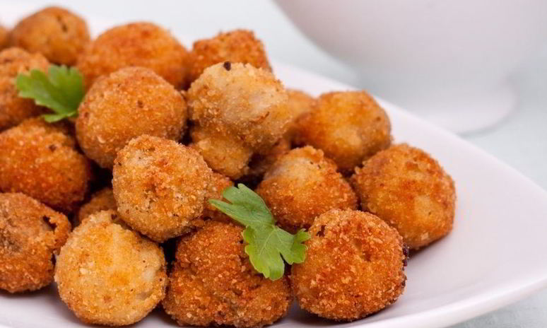 Рецепт шампиньонов в кляре