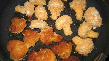 шампиньоны в панировке