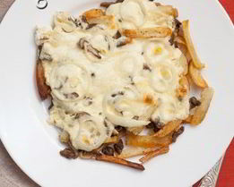 Соленые маслята жареные