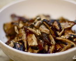 Жареные шиитаке