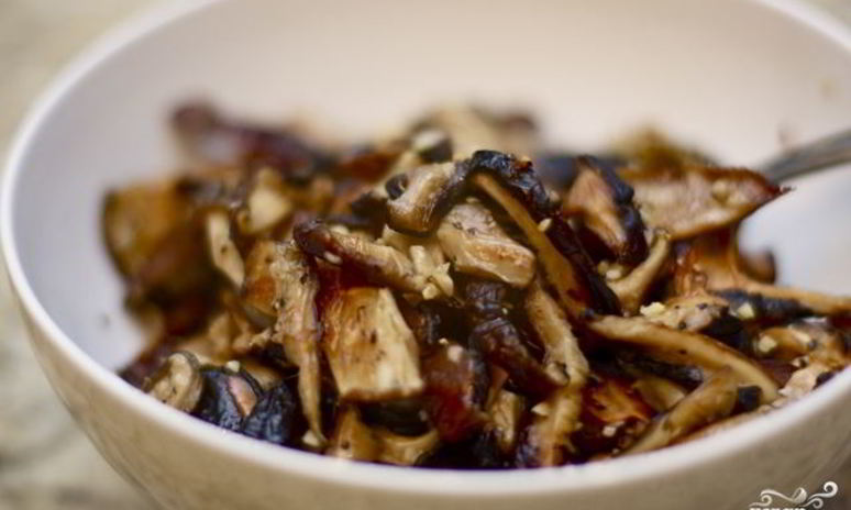 Рецепт жареных шиитаке