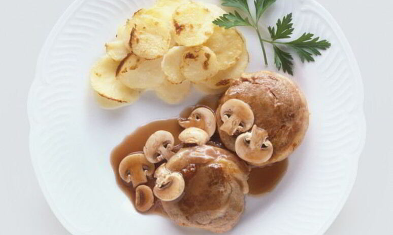 Рецепт жареных вешенок с картошкой