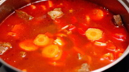 гуляш из говядины