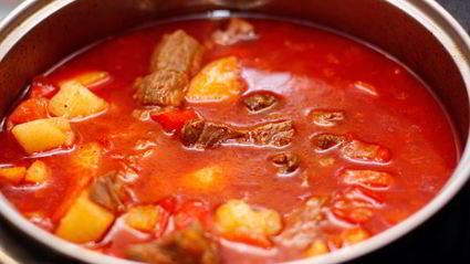 гуляш из говядины