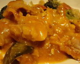 Гуляш из кролика с подливкой