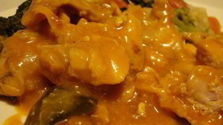 Гуляш из кролика с подливкой