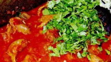 гуляш из куриных потрохов