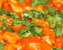 Гуляш из свинины с подливкой