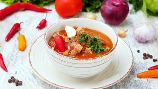 Гуляш с телятиной