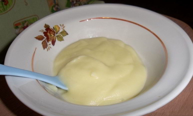 Рецепт картофельного пюре для детей