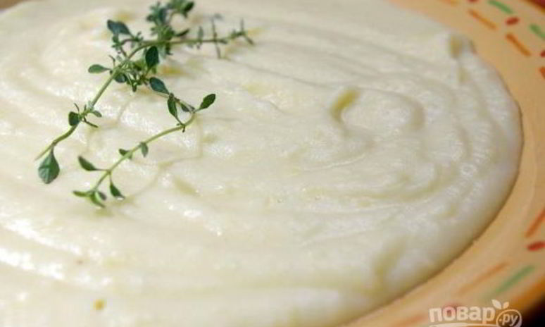Рецепт картофельного пюре по-французски
