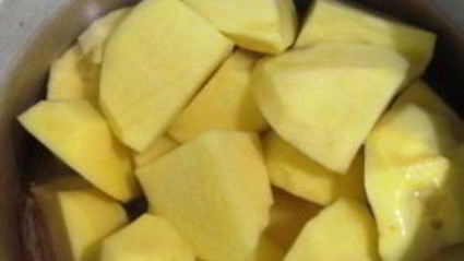 картофельное пюре с чесноком