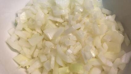 картофельное пюре с грибами и зеленью