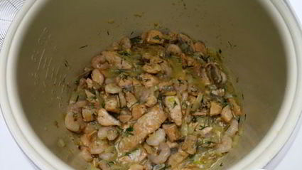 картофельное пюре с лососем в мультиварке