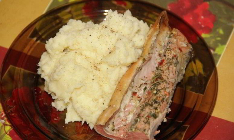 Рецепт картофельного пюре с пастернаком и сметаной