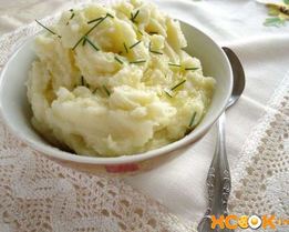 Картофельное пюре со сливочным сыром