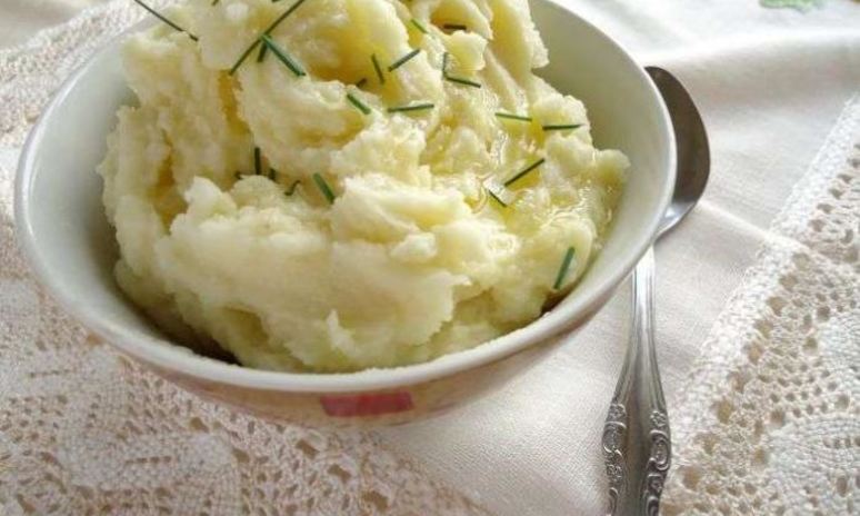 Рецепт картофельного пюре со сливочным сыром
